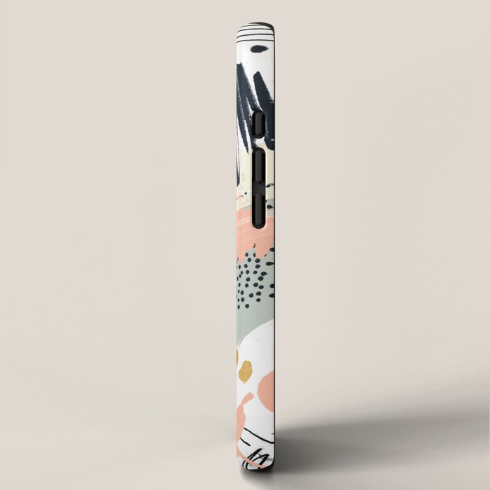 Abstract strokes still life iPhone Case Gallery Image 2