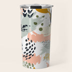 Abstract strokes still life Travel Mug Gallery Image 1