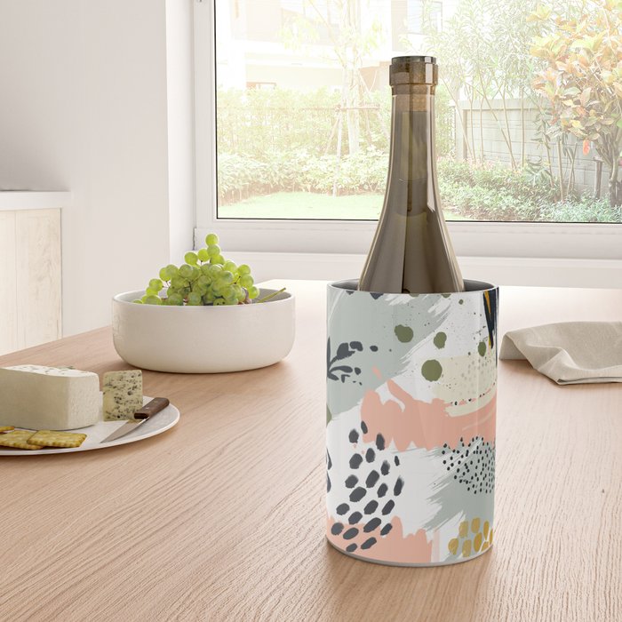 Abstract strokes still life Wine Chiller Gallery Image 4