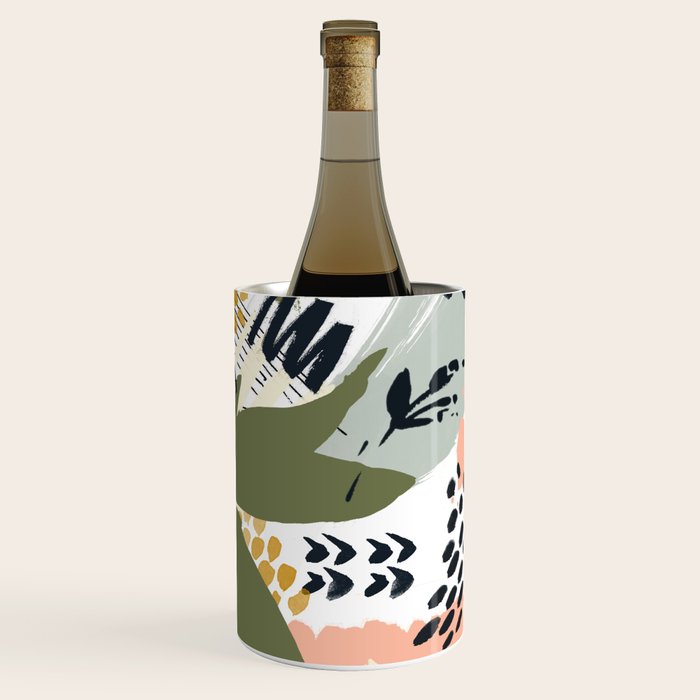 Abstract strokes still life Wine Chiller Gallery Image 2