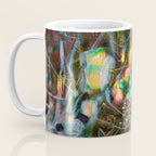 To Cover the Earth with a New Dew, Northern Lights fantastical landscape painting by Robert Matta Coffee Mug Gallery Image 3