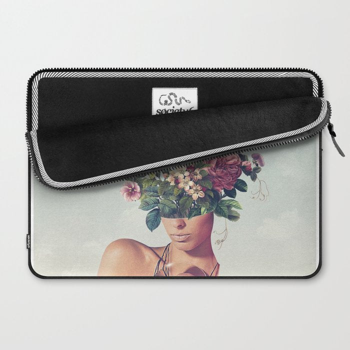 Flower-ism - Bouquet Pot Head Laptop Sleeve Gallery Image 2