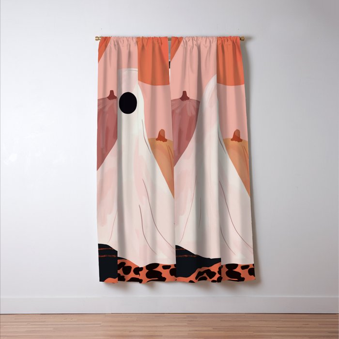 Halloween Ghost Window Curtain Gallery Image 3