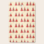 Three Christmas Trees Cutting Board Gallery Image 1
