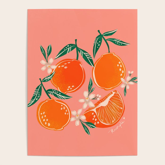 Fresh tangerines Poster Gallery Image 4