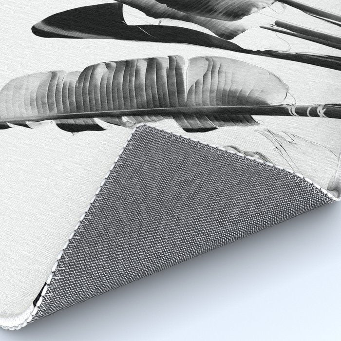 Traveler palm - bw Rug Gallery Image 4