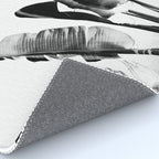 Traveler palm - bw Rug Gallery Image 4