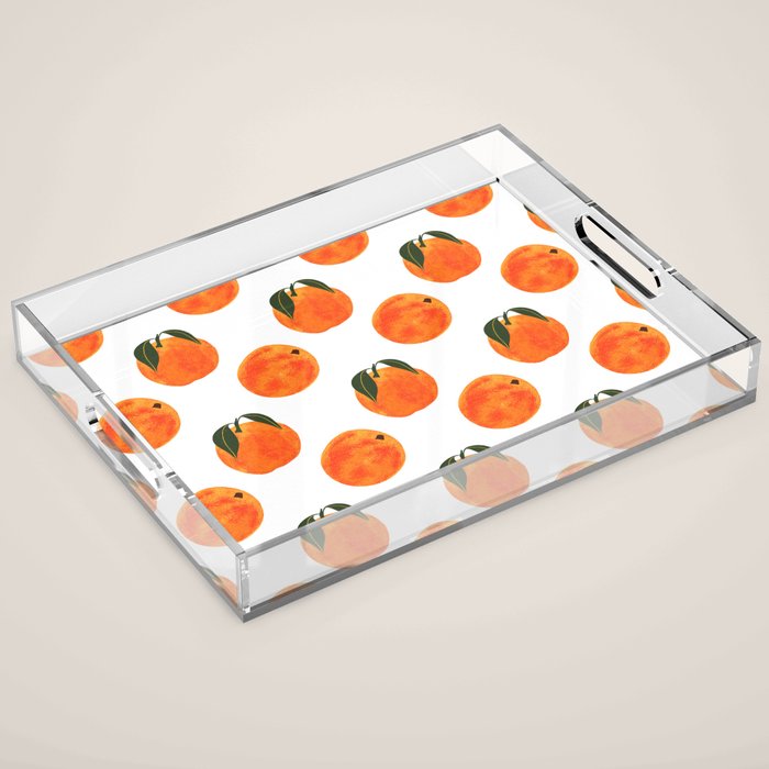 Peach Harvest Acrylic Tray Gallery Image 1