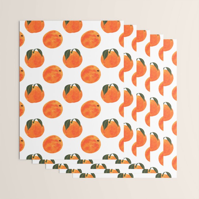 Peach Harvest Wrapping Paper Gallery Image 3
