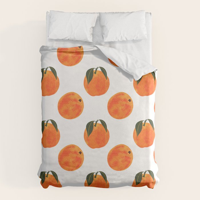 Peach Harvest Duvet Cover Gallery Image 1