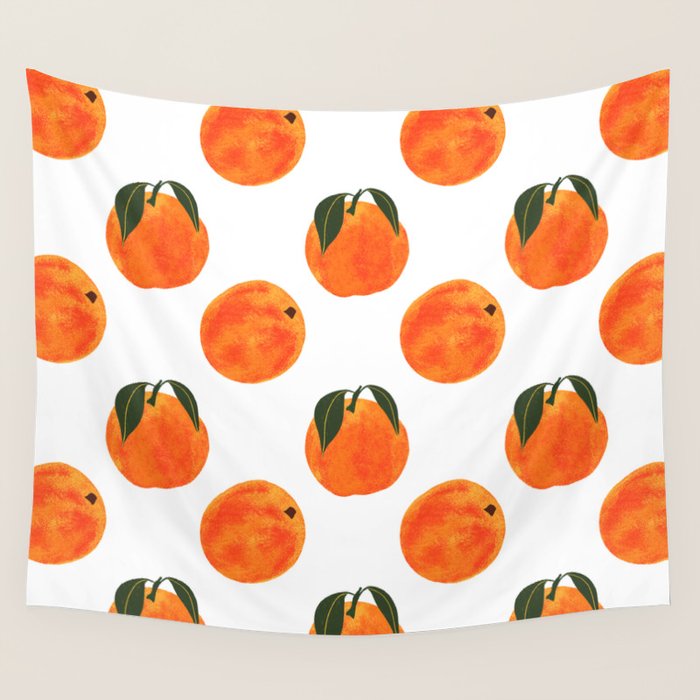 Peach Harvest Wall Tapestry Gallery Image 4