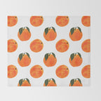 Peach Harvest Throw Blanket Gallery Image 2