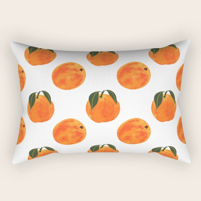 Peach Harvest Rectangular Pillow Gallery Image 2