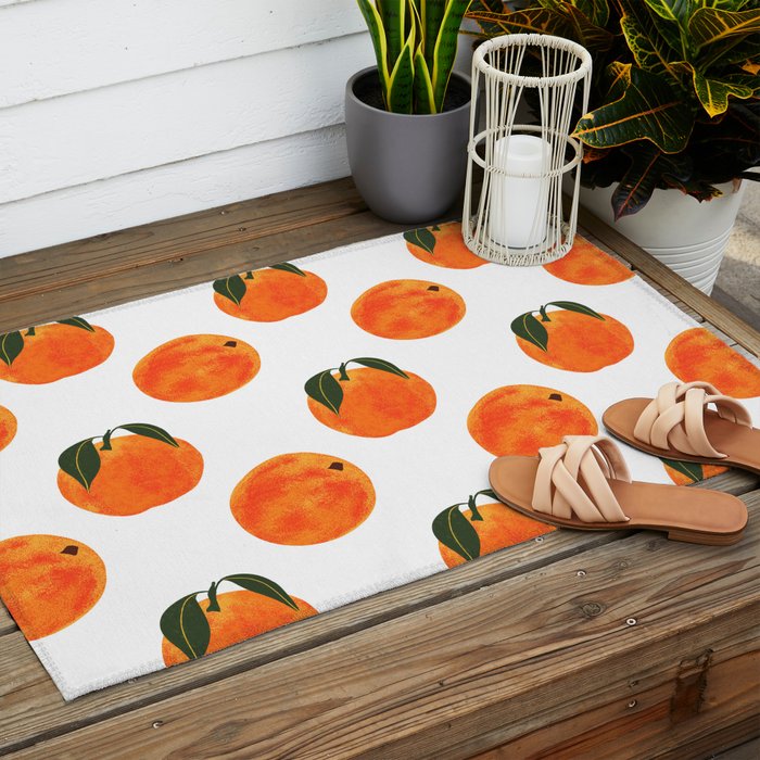 Peach Harvest Outdoor Rug Gallery Image 2