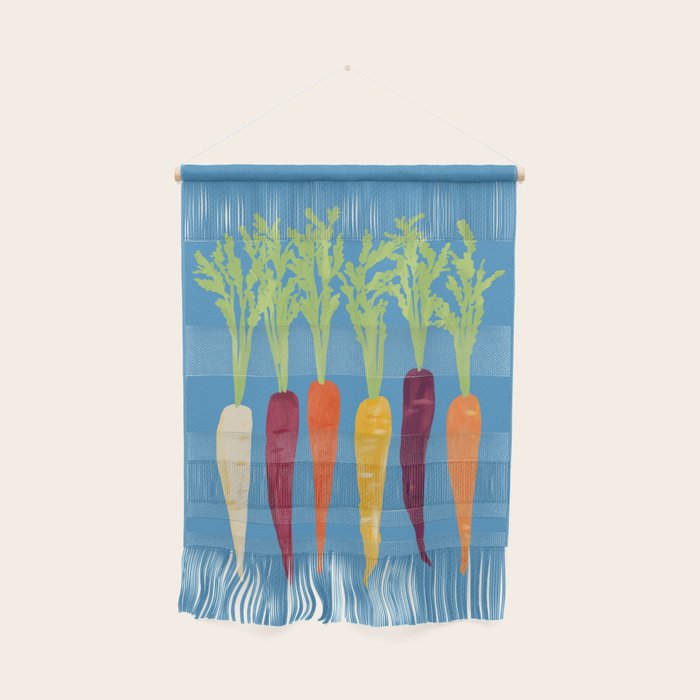 Rainbow Carrots Wall Hanging Gallery Image 1