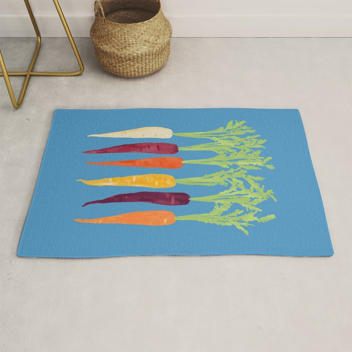 Rainbow Carrots Rug Gallery Image 1