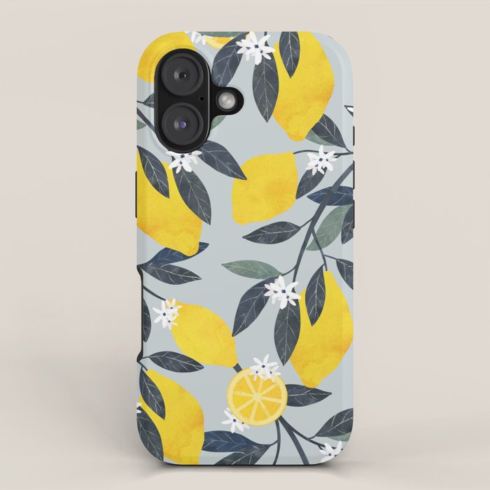 Lemon tree branch iPhone Case Gallery Image 1