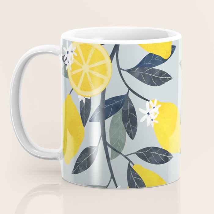 Lemon tree branch Coffee Mug Gallery Image 3