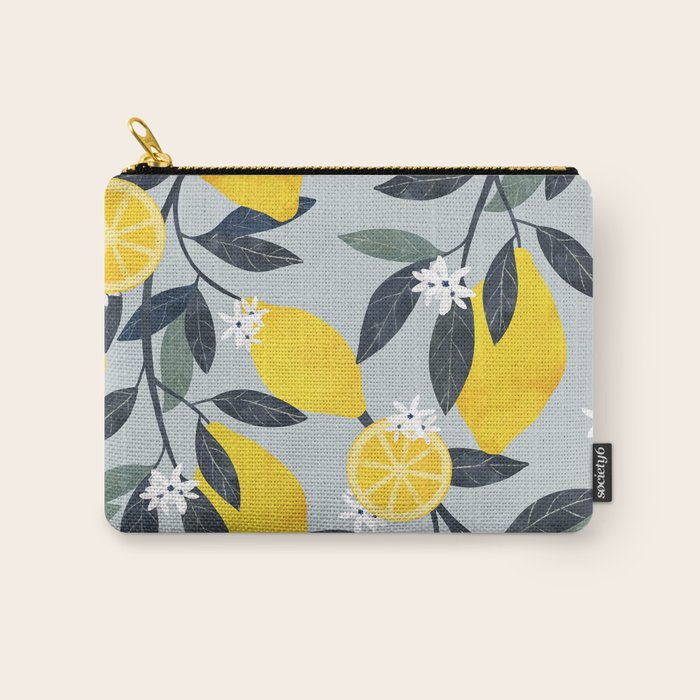 Lemon tree branch Carry All Pouch Gallery Image 1
