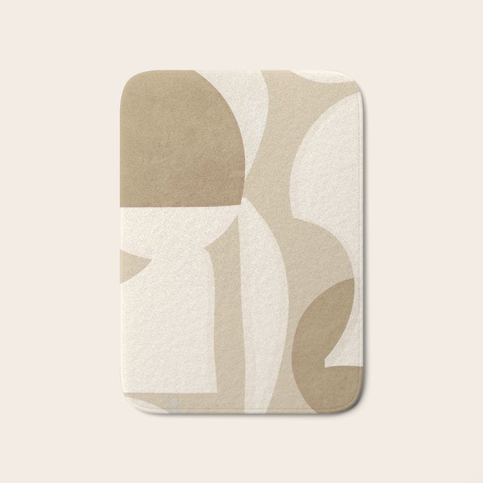 Minimal Abstraction Bath Mat Gallery Image 1