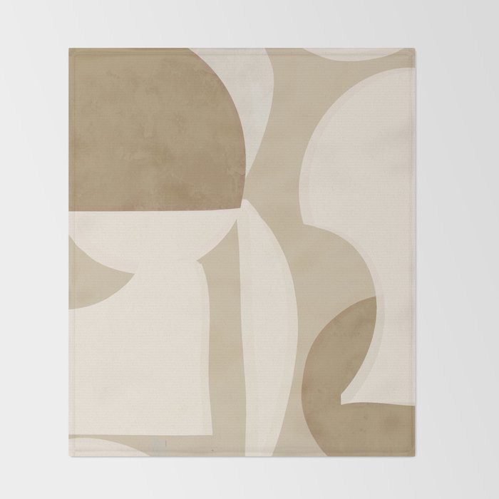 Minimal Abstraction Throw Blanket Gallery Image 2