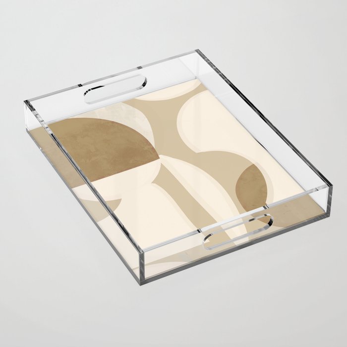 Minimal Abstraction Acrylic Tray Gallery Image 1