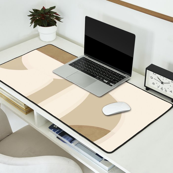 Minimal Abstraction Desk Mat Gallery Image 2