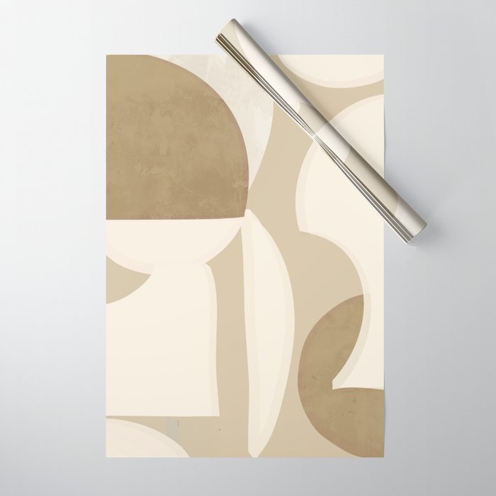 Minimal Abstraction Wrapping Paper Gallery Image 1