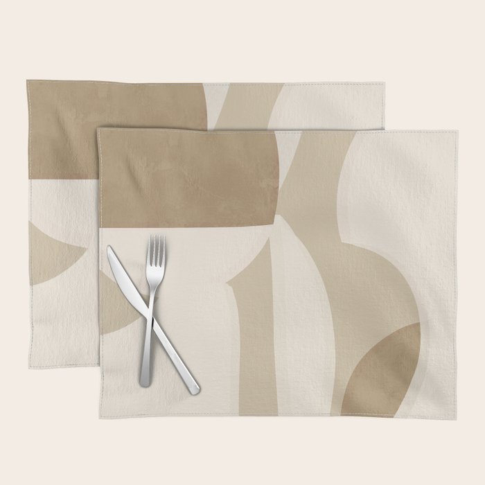 Minimal Abstraction Placemat Gallery Image 1