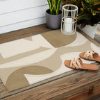 Minimal Abstraction Outdoor Rug Gallery Image 2