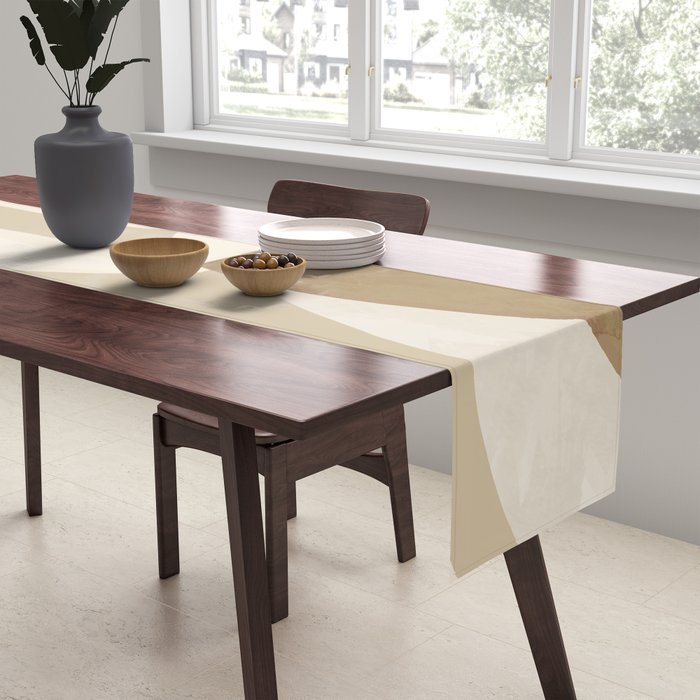 Minimal Abstraction Table Runner Gallery Image 2