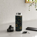 Tie Dye Moon and Star Print in Blue Water Bottle Gallery Image 4