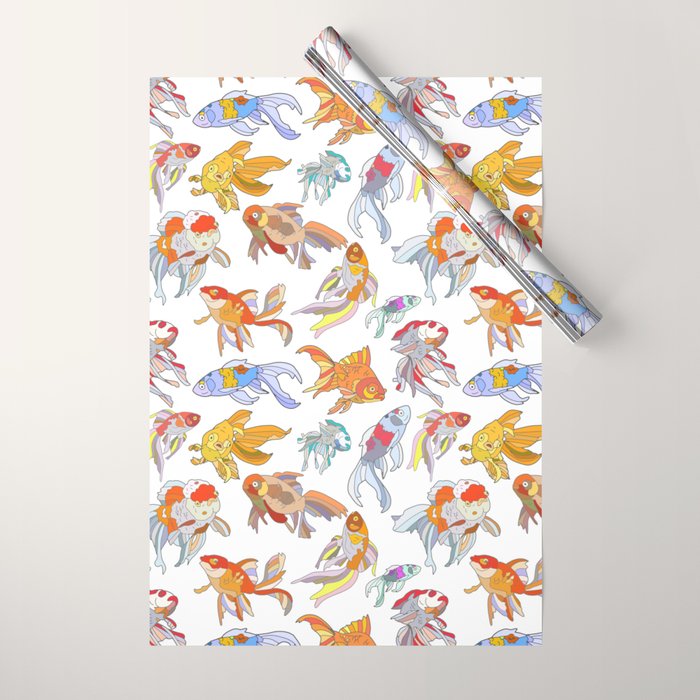 FISH FISH FISH Wrapping Paper Gallery Image 1