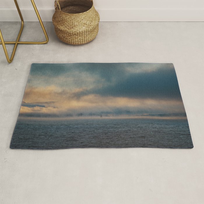 Sailing Among the Clouds - Landscape and Nature Photography Rug Gallery Image 1