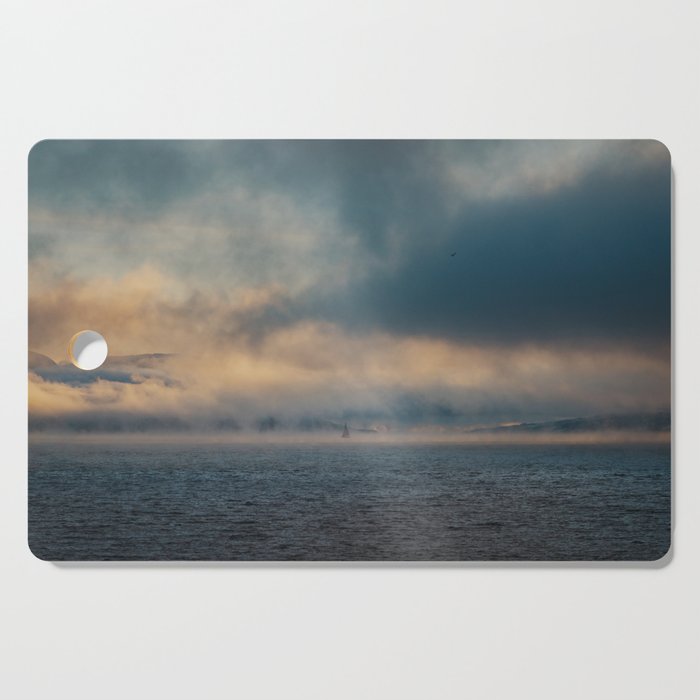 Sailing Among the Clouds - Landscape and Nature Photography Cutting Board Gallery Image 1