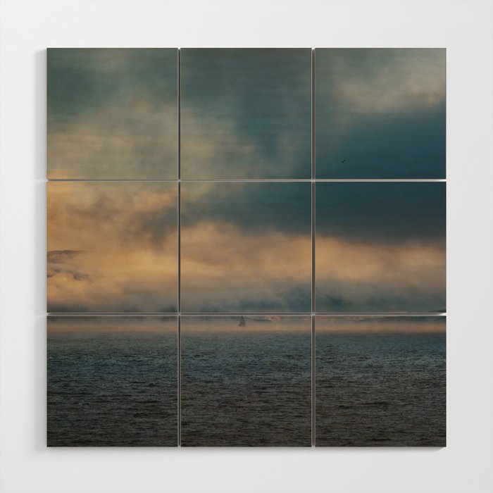 Sailing Among the Clouds - Landscape and Nature Photography Wood Wall Art Gallery Image 1