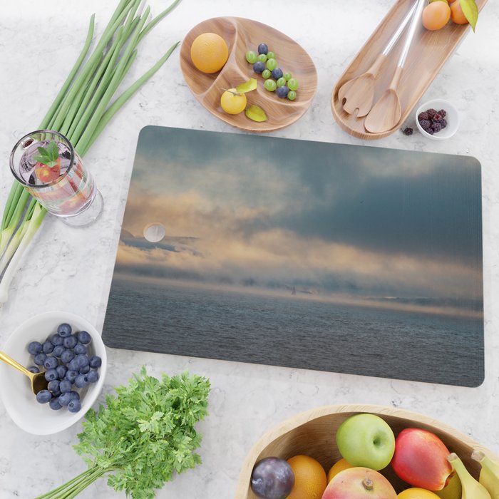 Sailing Among the Clouds - Landscape and Nature Photography Cutting Board Gallery Image 2