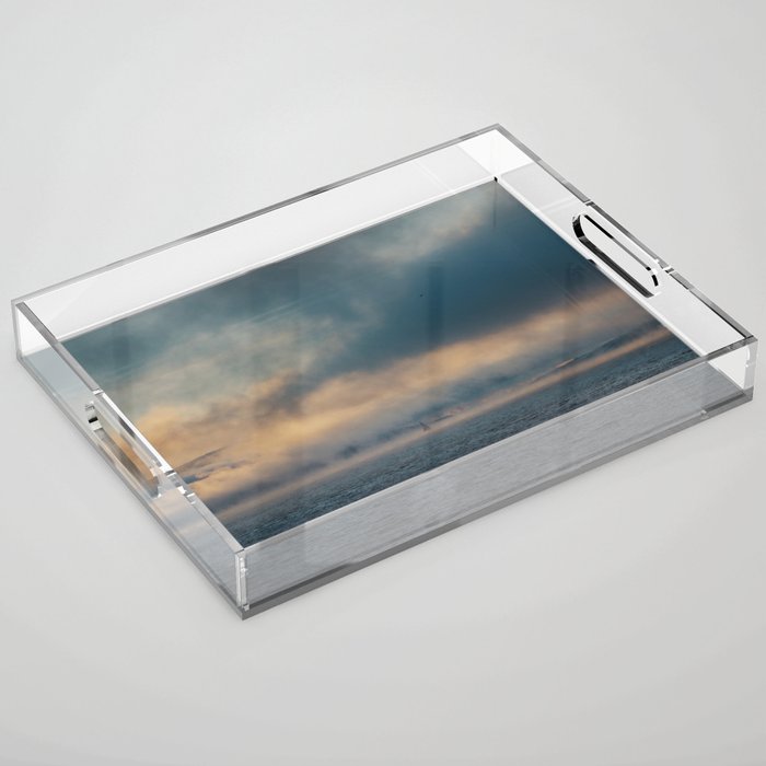 Sailing Among the Clouds - Landscape and Nature Photography Acrylic Tray Gallery Image 1
