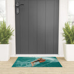 Wherever the current takes me (the jellyfish) Welcome Mat Gallery Image 3