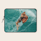 Wherever the current takes me (the jellyfish) Laptop Sleeve Gallery Image 1