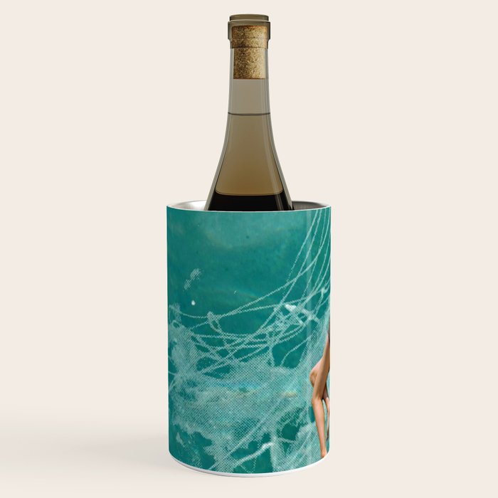 Wherever the current takes me (the jellyfish) Wine Chiller Gallery Image 2