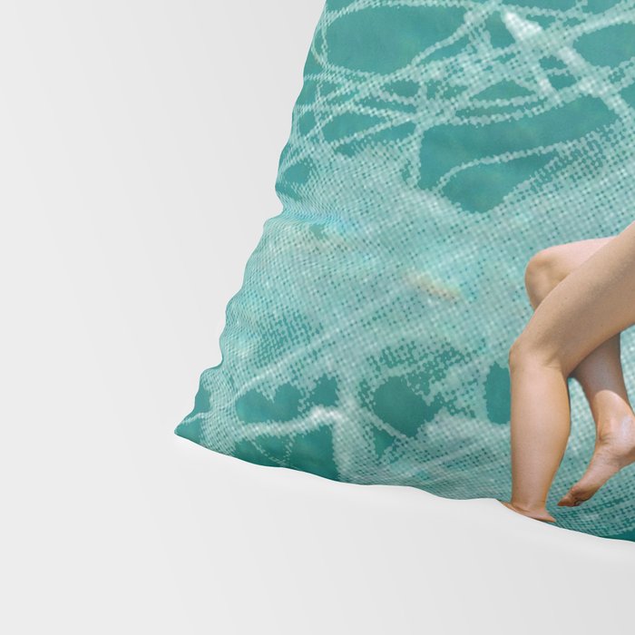 Wherever the current takes me (the jellyfish) Pillow Sham Gallery Image 4