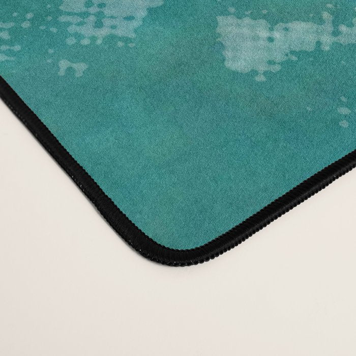 Wherever the current takes me (the jellyfish) Desk Mat Gallery Image 4