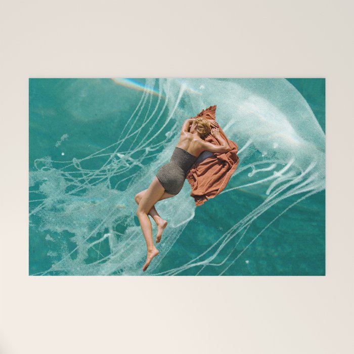 Wherever the current takes me (the jellyfish) Welcome Mat Gallery Image 1