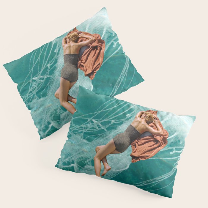 Wherever the current takes me (the jellyfish) Pillow Sham Gallery Image 1