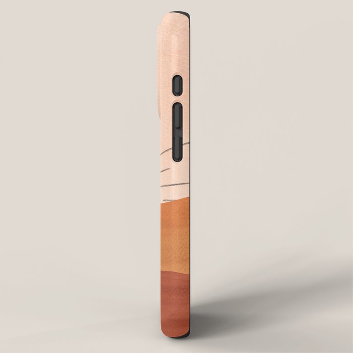Terracotta sunrise iPhone Case Gallery Image 2