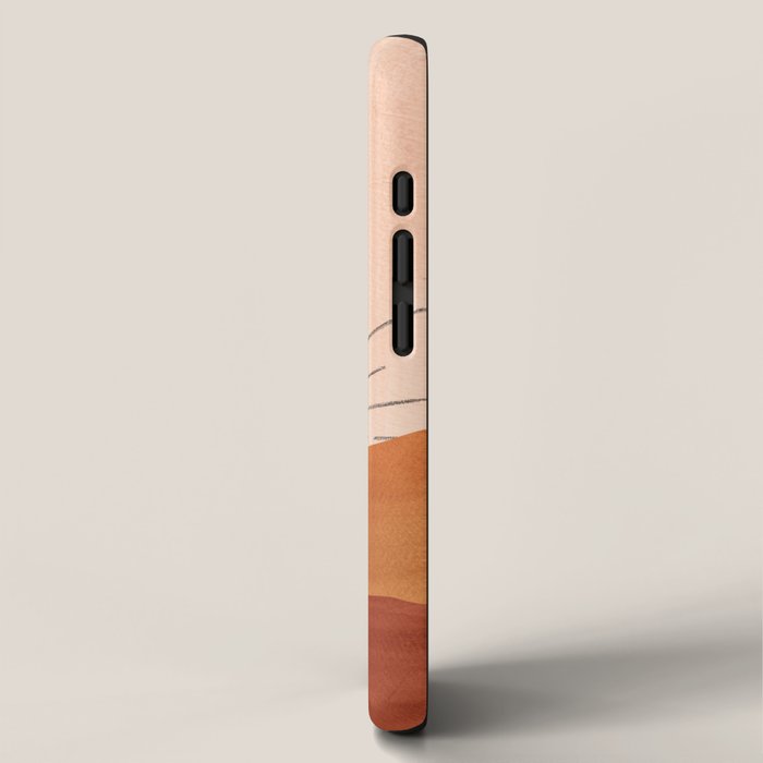 Terracotta sunrise iPhone Case Gallery Image 2