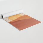 Terracotta sunrise Yoga Mat Gallery Image 2