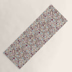Whimsical Paisley Romance Yoga Mat Gallery Image 1