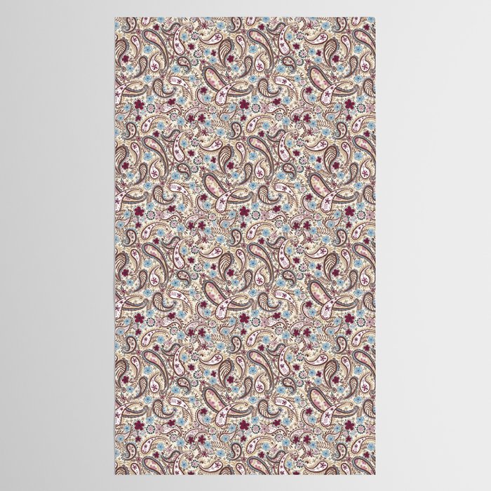 Whimsical Paisley Romance Tablecloth Gallery Image 2